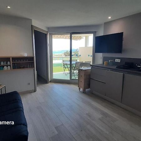 Les Goellettes : Vue Mer Et Piscine Saint-Cyprien  Exterior foto